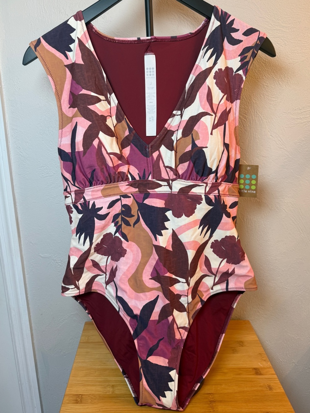 Title Nine One Piece Swimsuit L